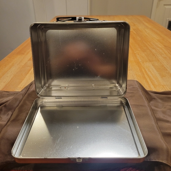 🏍EUC~ HARLEY-DAVIDSON VINTAGE METAL LUNCH BOX - Picture 5 of 6